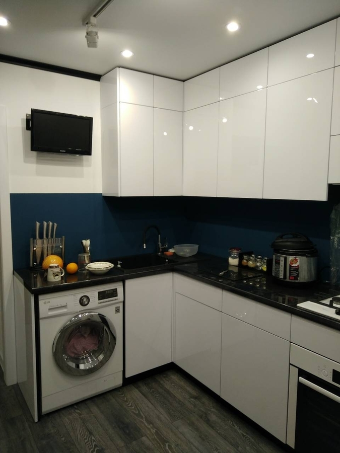 Белый кухонный гарнитур-Кухня «Модель 476»-фото4